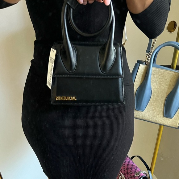 Brand New Jacquemus Le Chiquito Noeud leather shoulder bag - Picture 7 of 7